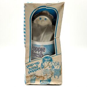 Poppie Fresh Pillsbury Pop‎ Up Puppet 1974 Vintage 70s Rare